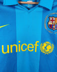 2007 - 08 FC Barcelona Away Shirt Ronaldinho 10 - 9/10 - (M) - Eternal Pitch