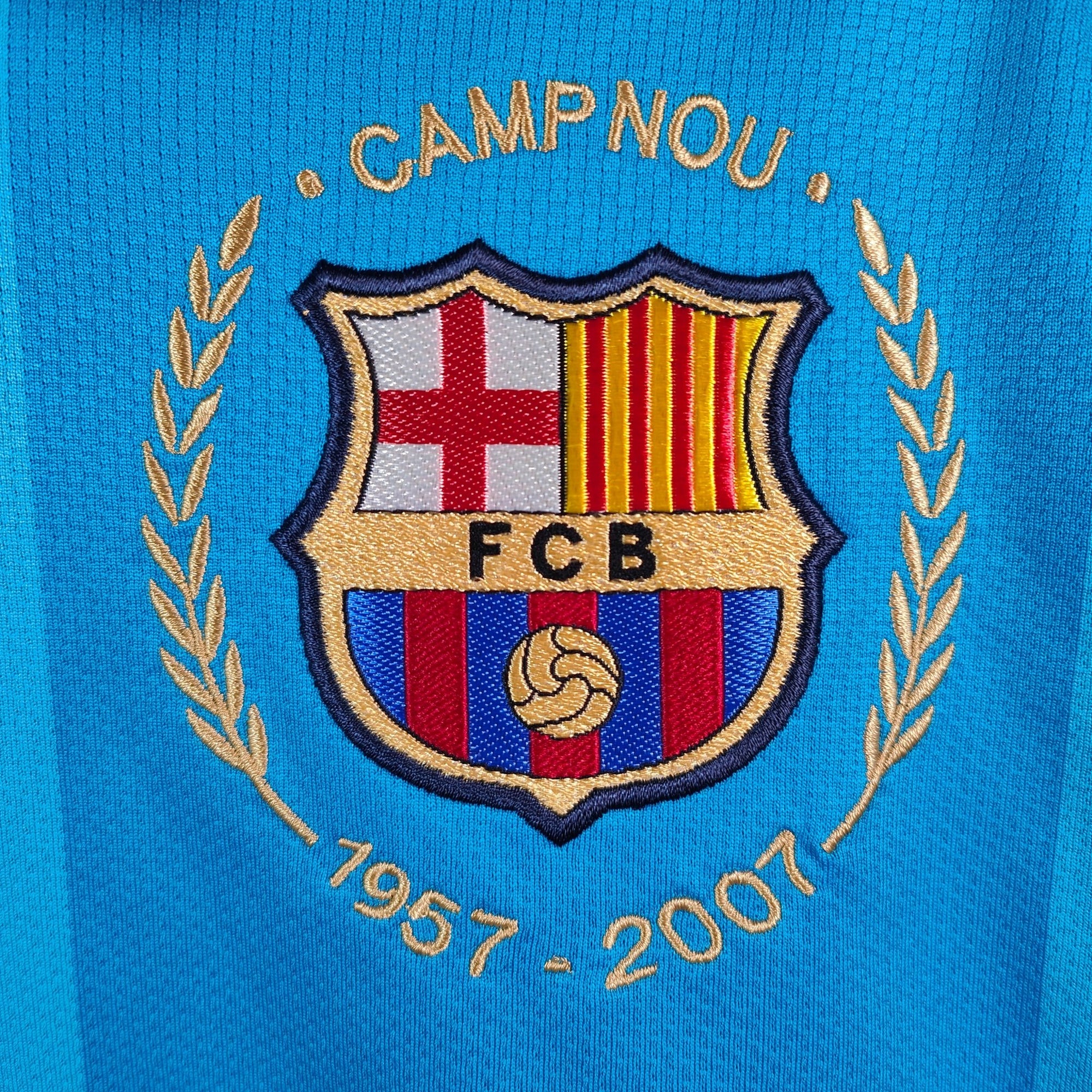 2007 - 08 FC Barcelona Away Shirt Ronaldinho 10 - 9.5/10 - (XL) - Eternal Pitch