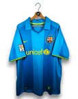 2007 - 08 FC Barcelona Away Shirt Ronaldinho 10 (XL) - Eternal Pitch