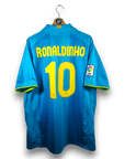 2007 - 08 FC Barcelona Away Shirt Ronaldinho 10 (XL) - Eternal Pitch