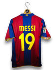 2007 - 08 FC Barcelona Home Shirt Messi 19 - 8.5/10 - (S) - Eternal Pitch