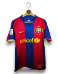 2007 - 08 FC Barcelona Home Shirt Messi 19 - 9/10 - (S) - Eternal Pitch