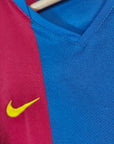 2007 - 08 FC Barcelona Home Shirt Messi 19 - 9/10 - (S) - Eternal Pitch