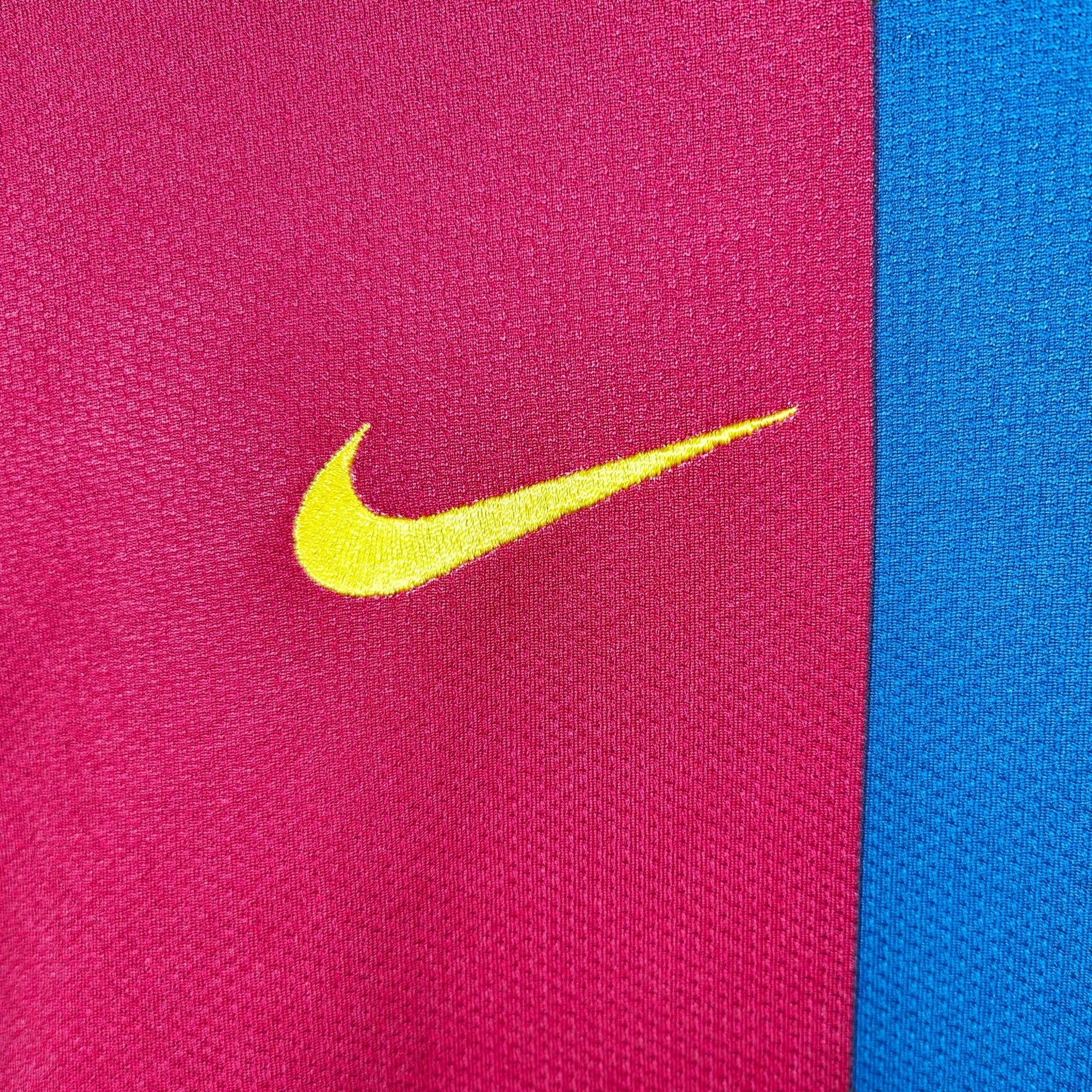 2007 - 08 FC Barcelona Home Shirt Messi 19 - 9/10 - (S) - Eternal Pitch