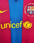 2007 - 08 FC Barcelona Home Shirt Messi 19 - 9/10 - (S) - Eternal Pitch
