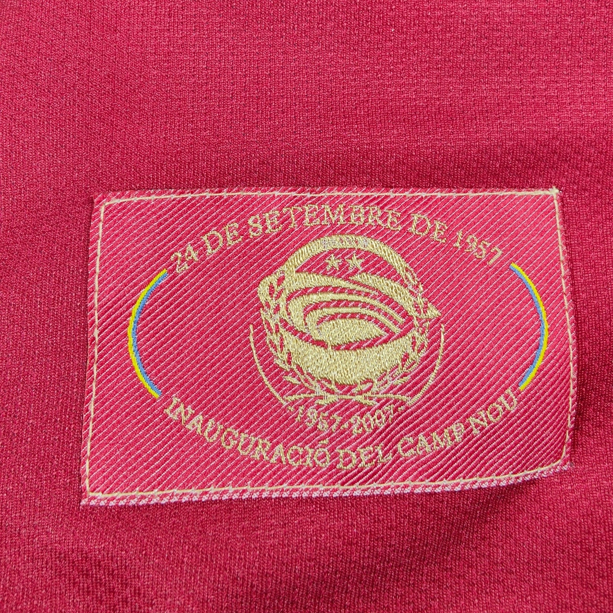 2007 - 08 FC Barcelona Home Shirt Messi 19 - 9/10 - (S) - Eternal Pitch