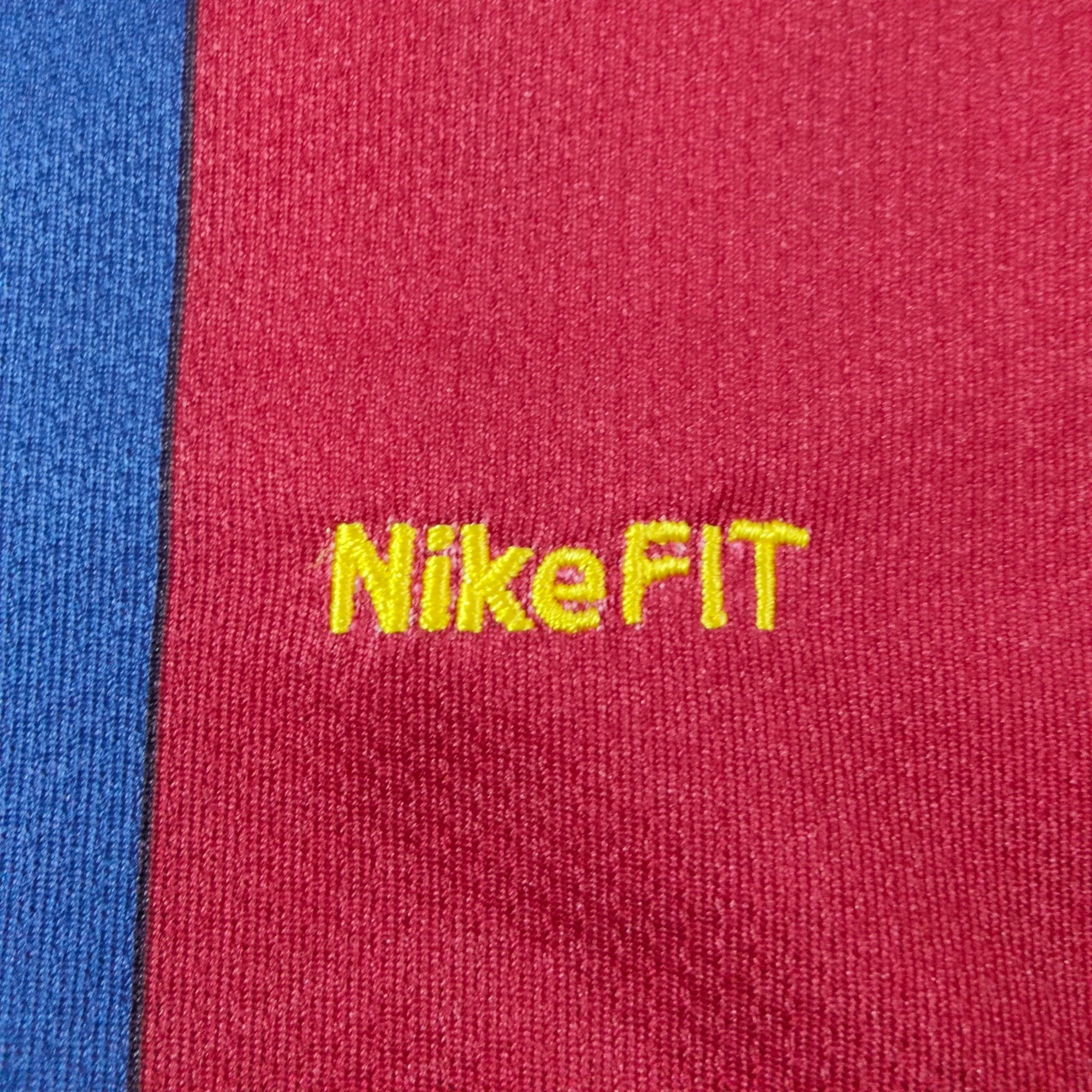 2007 - 08 FC Barcelona Home Shirt Ronaldinho 10 - 9/10 - (L) - Eternal Pitch