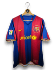 2007 - 08 FC Barcelona Home Shirt Ronaldinho 10 - 9/10 - (L) - Eternal Pitch