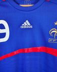 2007 - 08 France Home Shirt Benzema 9 - 8.5/10 - (L) - Eternal Pitch