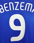 2007 - 08 France Home Shirt Benzema 9 - 9/10 - (M) - Eternal Pitch