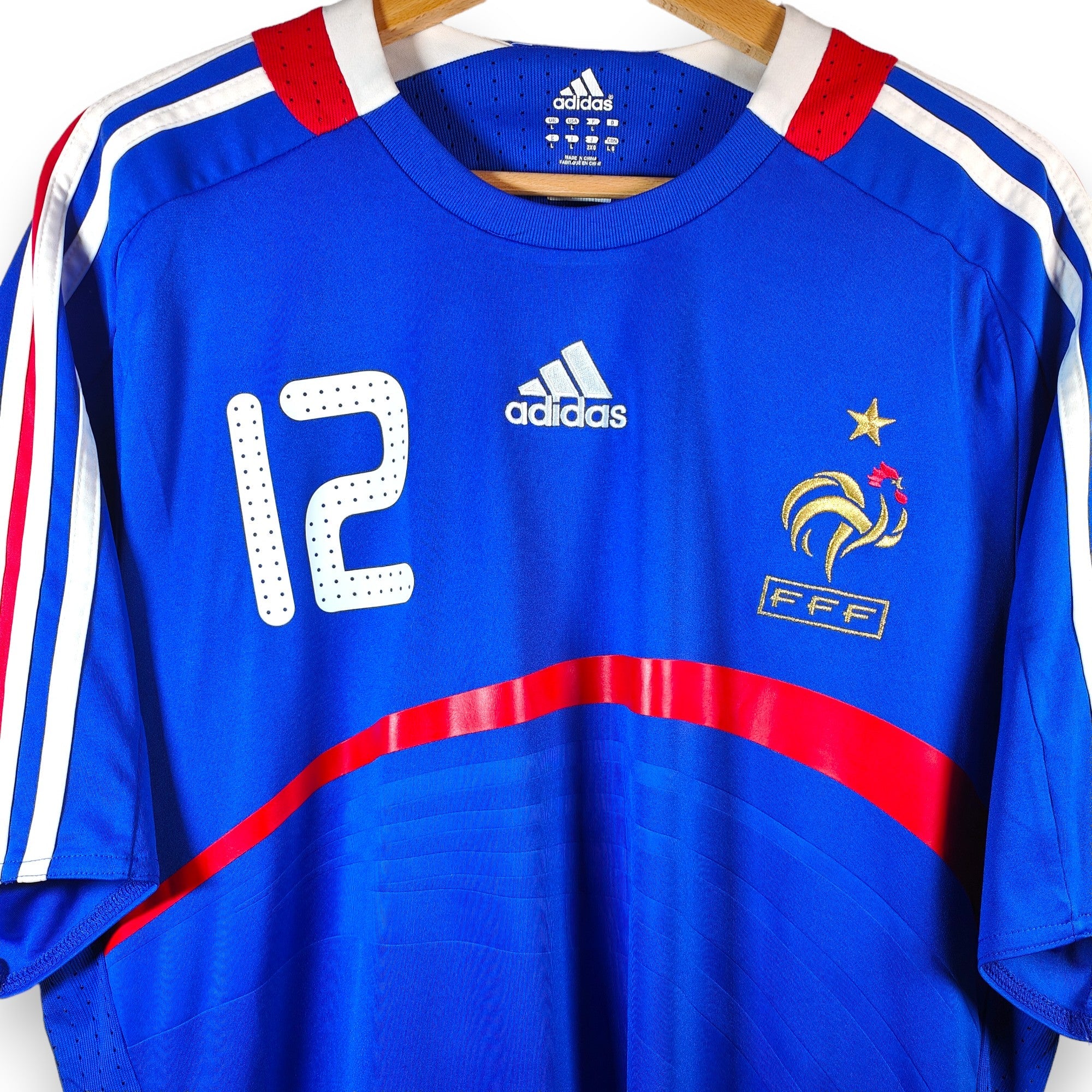 2007 - 08 France Home Shirt Henry 12 (L) - Eternal Pitch