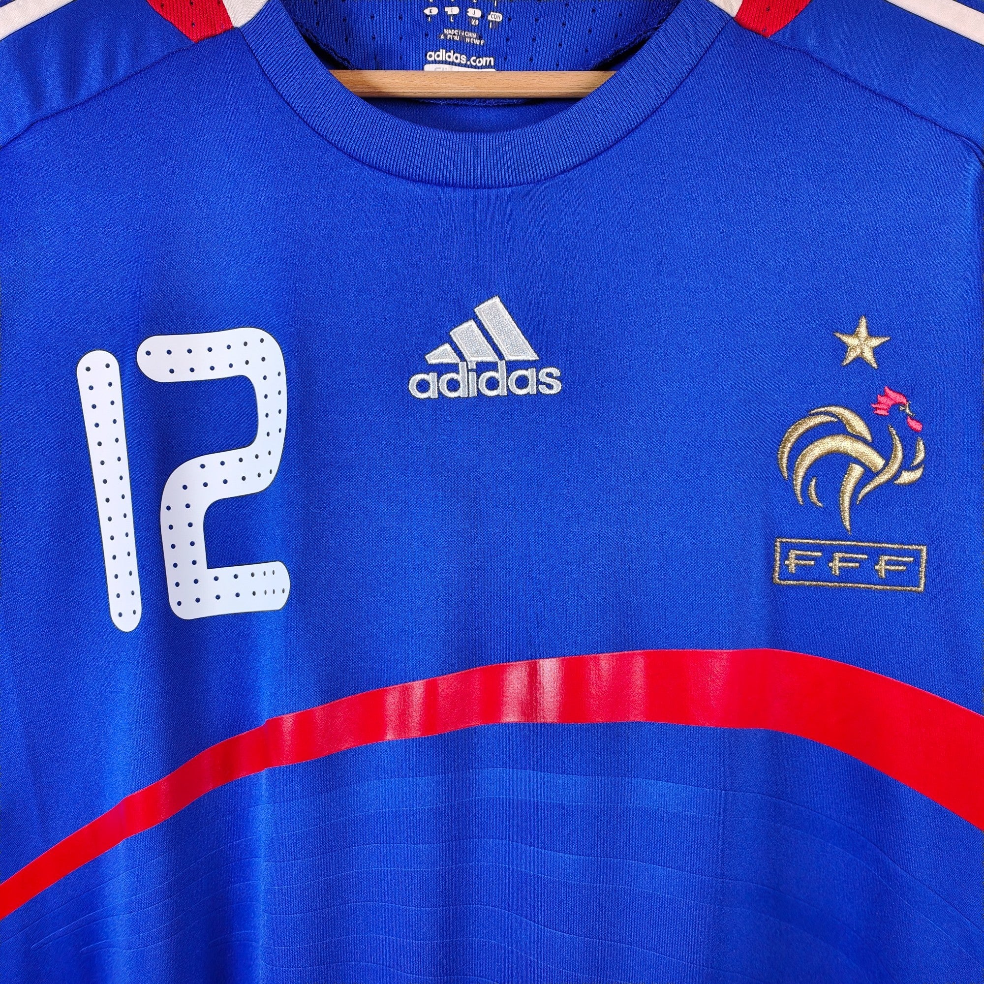 2007 - 08 France Home Shirt Henry 12 (L) - Eternal Pitch