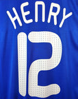 2007 - 08 France Home Shirt Henry 12 (L) - Eternal Pitch