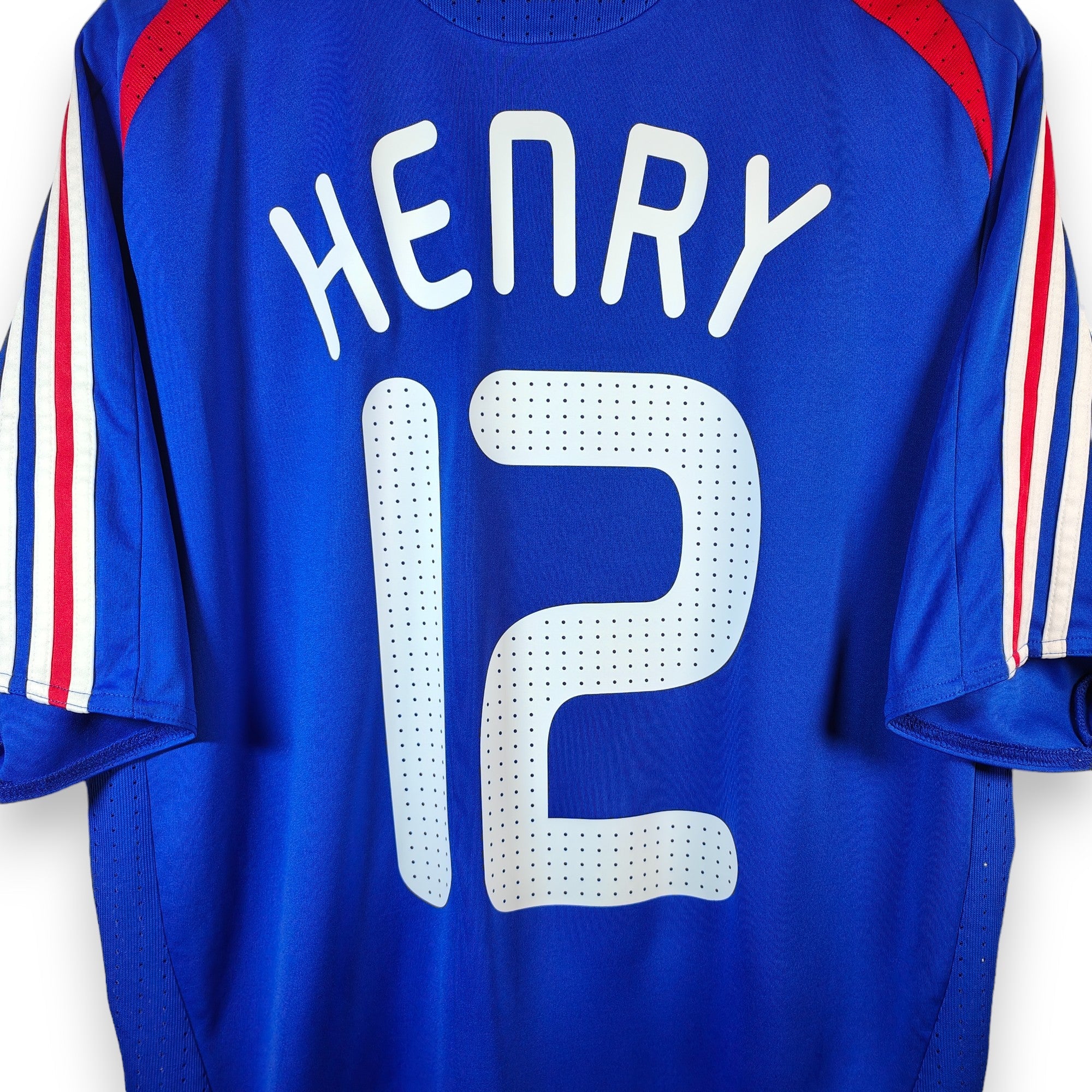 2007 - 08 France Home Shirt Henry 12 (L) - Eternal Pitch