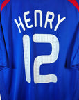 2007 - 08 France Home Shirt Henry 12 (L) - Eternal Pitch