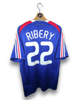 2007 - 08 France Home Shirt Ribery 22 - 7.5/10 - (L) - Eternal Pitch