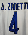 2007 - 08 Inter Milan Away Centenary Shirt Zanetti 4 - 8/10 - (L) - Eternal Pitch
