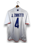 2007 - 08 Inter Milan Away Centenary Shirt Zanetti 4 - 8/10 - (L) - Eternal Pitch