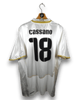 2007 - 08 Italy Away Shirt Cassano 18 - 8/10 - (XL) - Eternal Pitch