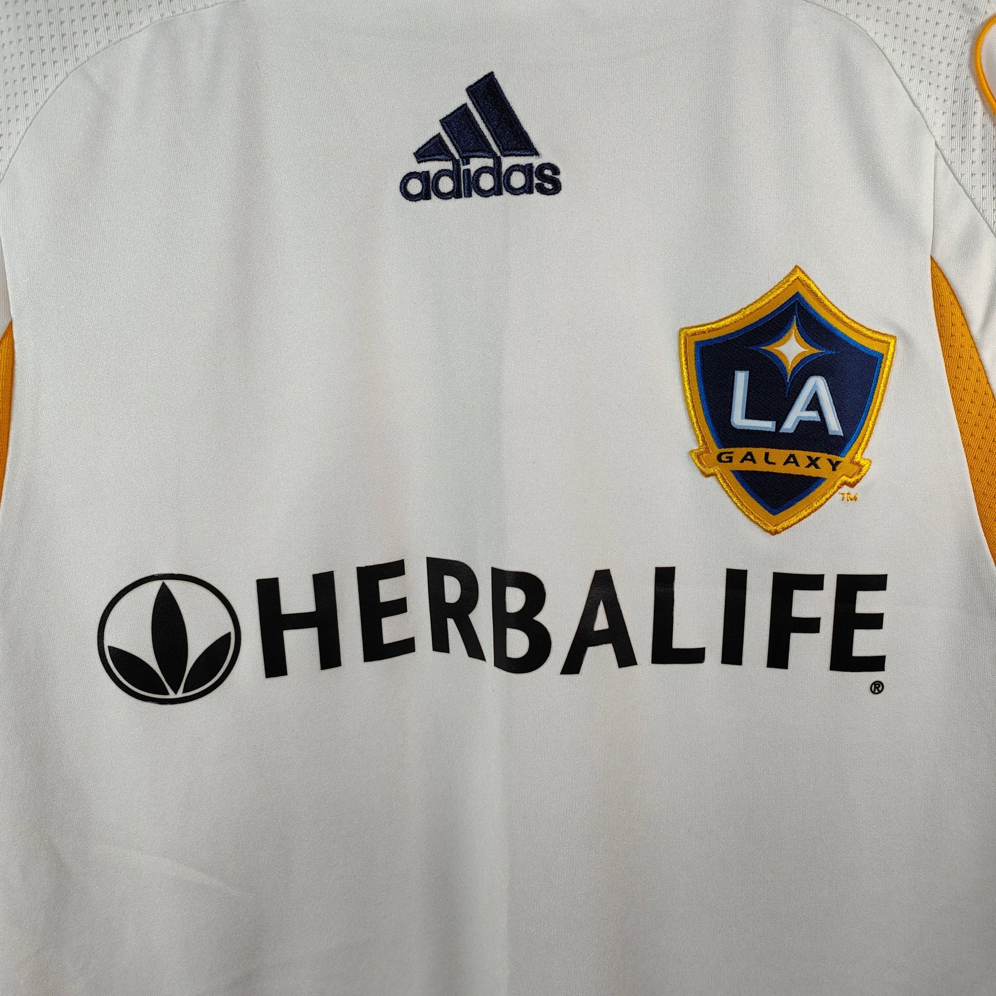 2007 - 08 Los Angeles Galaxy Home Shirt Beckham 23 - 7.5/10 - (M) - Eternal Pitch
