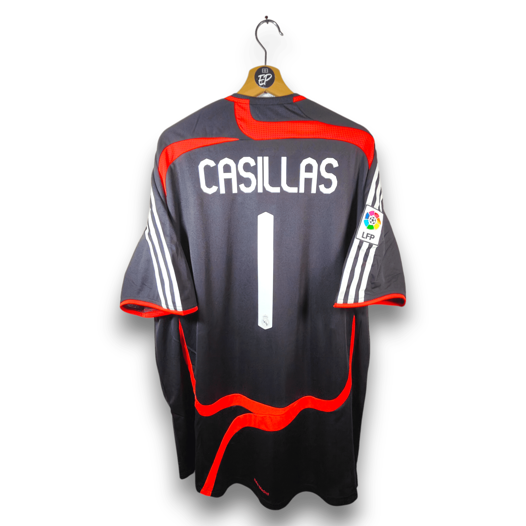 2007-08 Real Madrid GK Shirt Casillas #1 - 9/10 - (XXL) – 683796