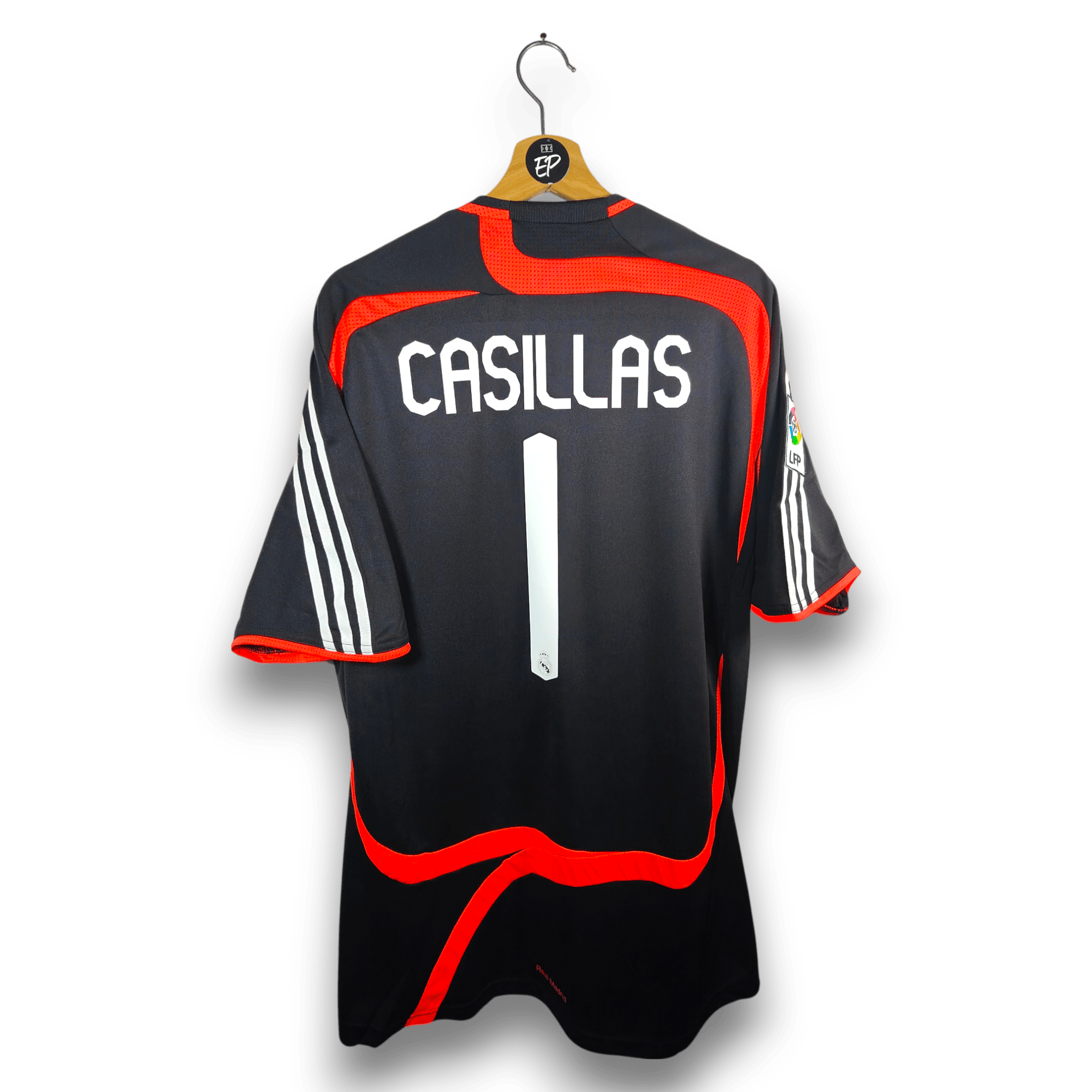 Floquer Maillot de Foot Real Madrid Gardien de But Noir 2023/2024 Moins Floquer Maillot de Foot Real Madrid Gardien de But Noir 2023/2024 Moins