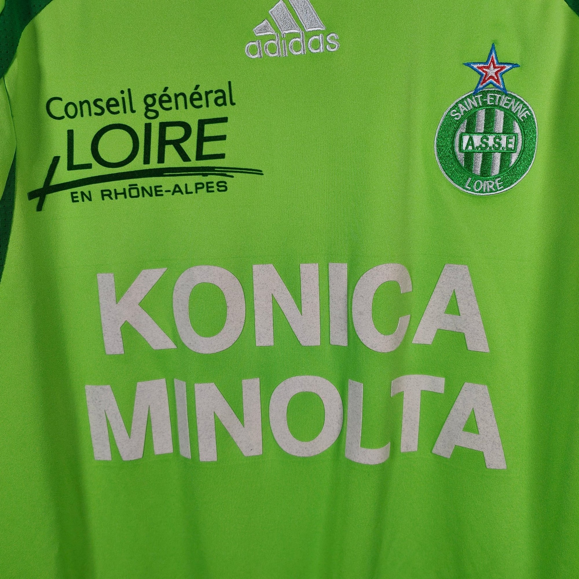 2007 - 08 Saint - Etienne Away Shirt - 8.5/10 - (XL) - Eternal Pitch