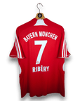 2007 - 09 Bayern Munich Home Shirt Ribery 7 - 8.5/10 - (M) - Eternal Pitch