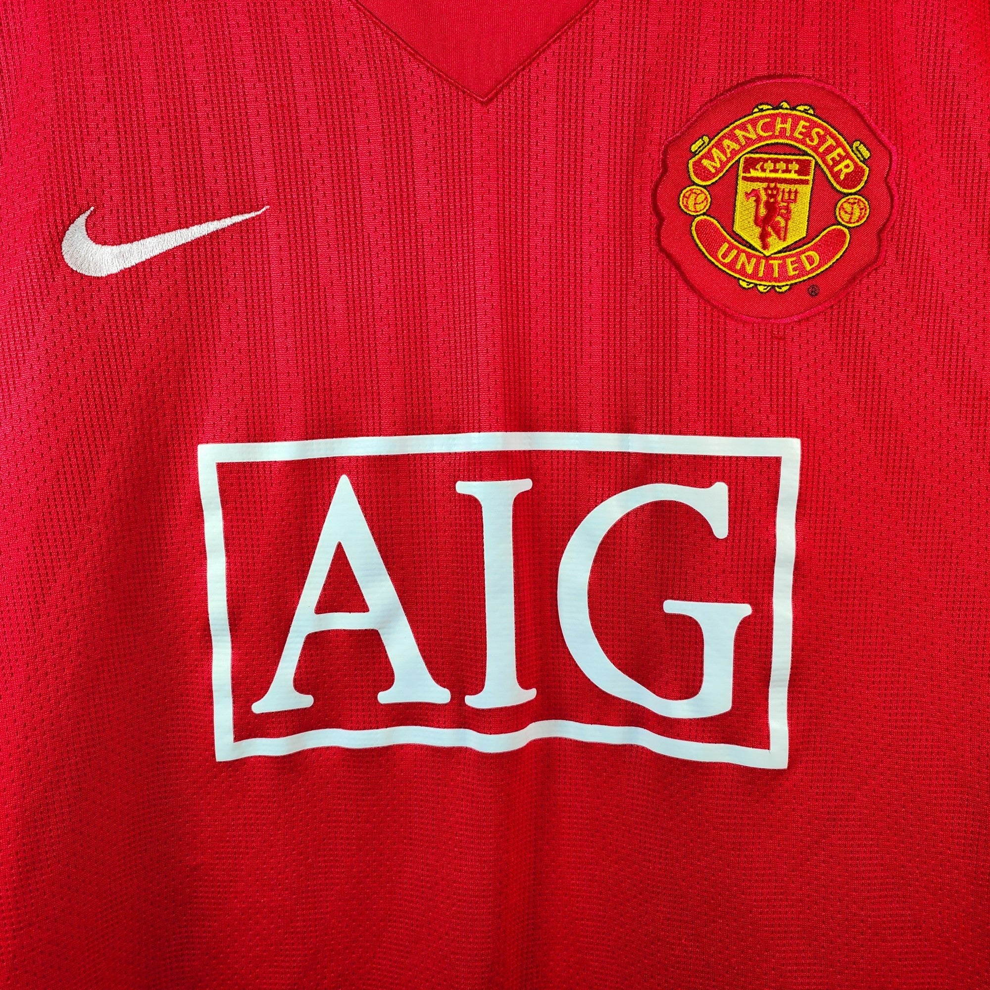 2007 - 09 Manchester United Home Shirt Ronaldo 7 (L) - Eternal Pitch