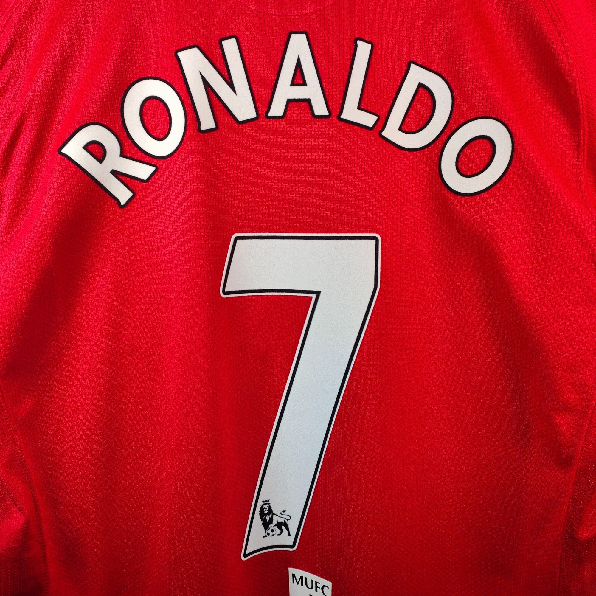 2007 - 09 Manchester United Home Shirt Ronaldo 7 (L) - Eternal Pitch