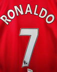2007 - 09 Manchester United Home Shirt Ronaldo 7 (L) - Eternal Pitch