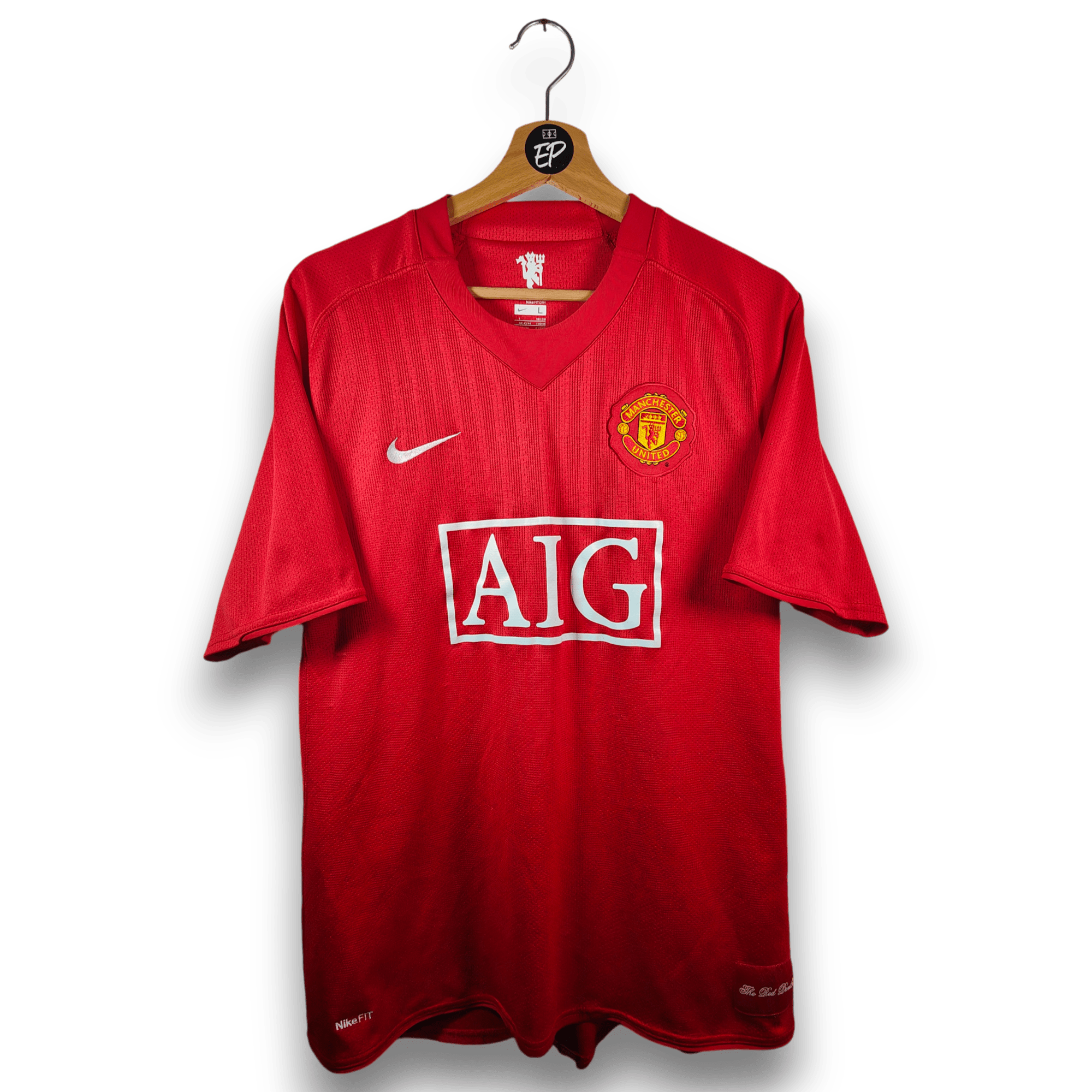 2007 - 09 Manchester United Home Shirt Ronaldo 7 (L) - Eternal Pitch