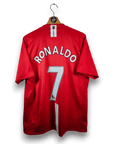 2007 - 09 Manchester United Home Shirt Ronaldo 7 (L) - Eternal Pitch
