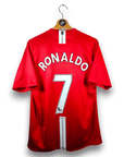 2007 - 09 Manchester United Home Shirt Ronaldo 7 (M) - Eternal Pitch