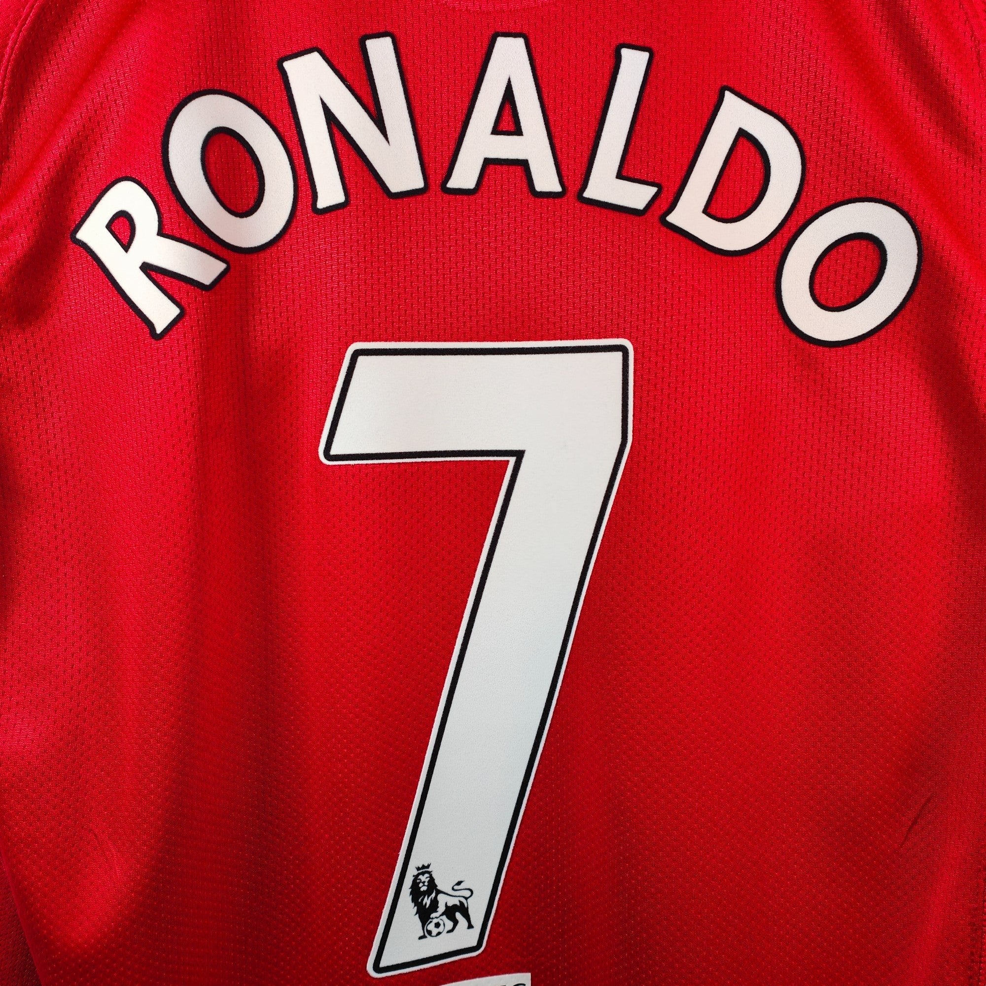 2007 - 09 Manchester United Home Shirt Ronaldo 7 (M) - Eternal Pitch