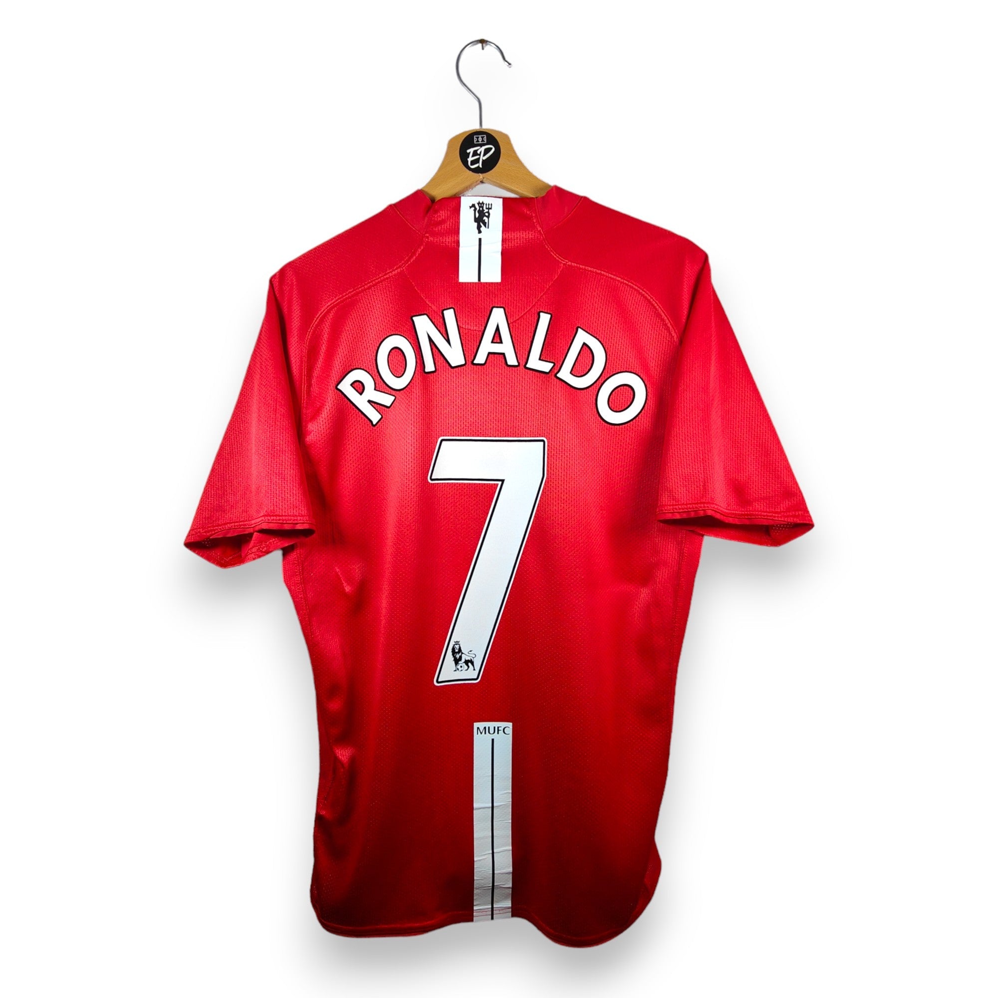 2007 - 09 Manchester United Home Shirt Ronaldo 7 (M) - Eternal Pitch