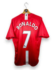 2007 - 09 Manchester United Home Shirt Ronaldo 7 (M) - Eternal Pitch