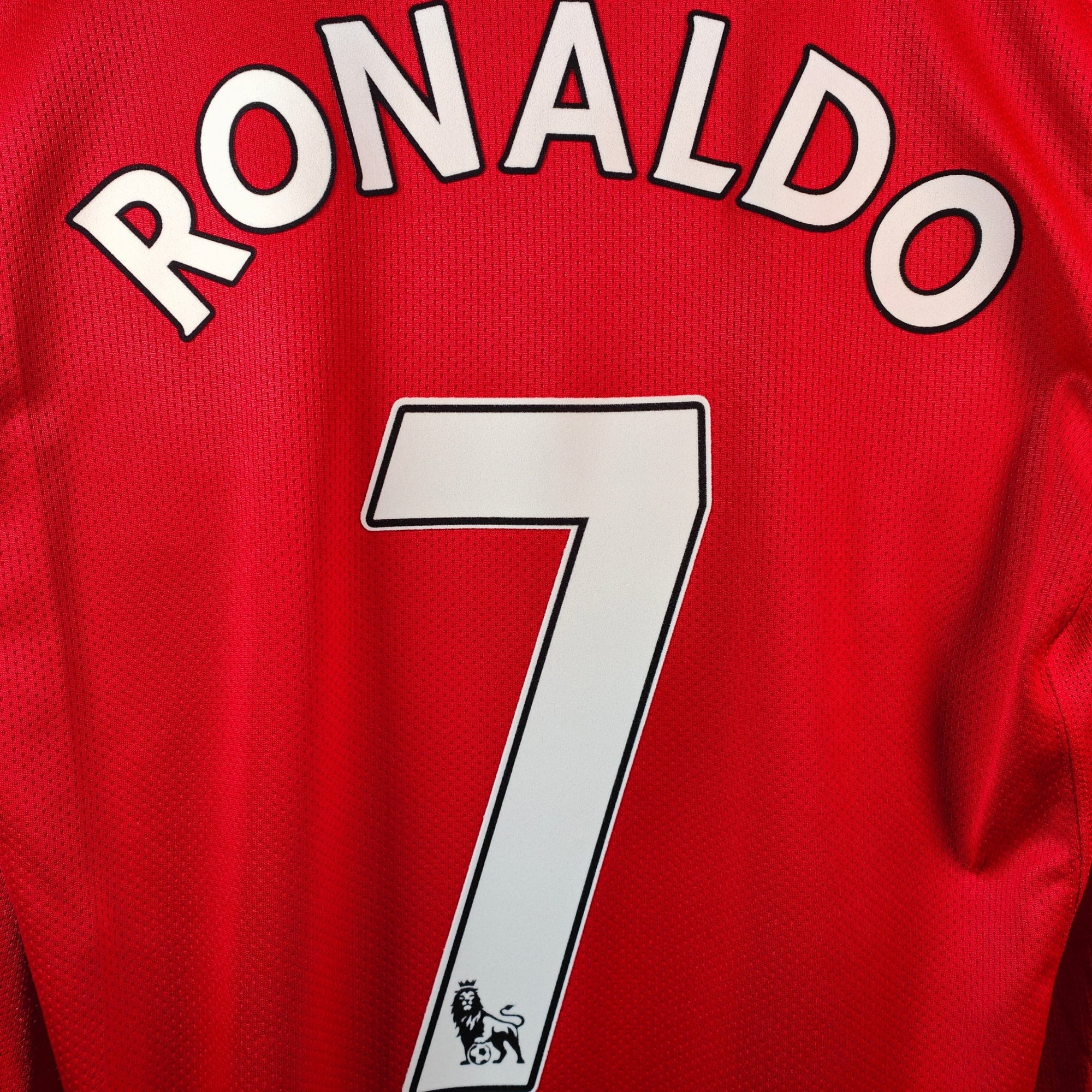 2007 - 09 Manchester United Home Shirt Ronaldo 7 (M) - Eternal Pitch