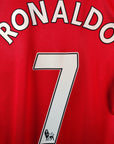 2007 - 09 Manchester United Home Shirt Ronaldo 7 (M) - Eternal Pitch