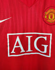 2007 - 09 Manchester United Home Shirt Ronaldo 7 (M) - Eternal Pitch