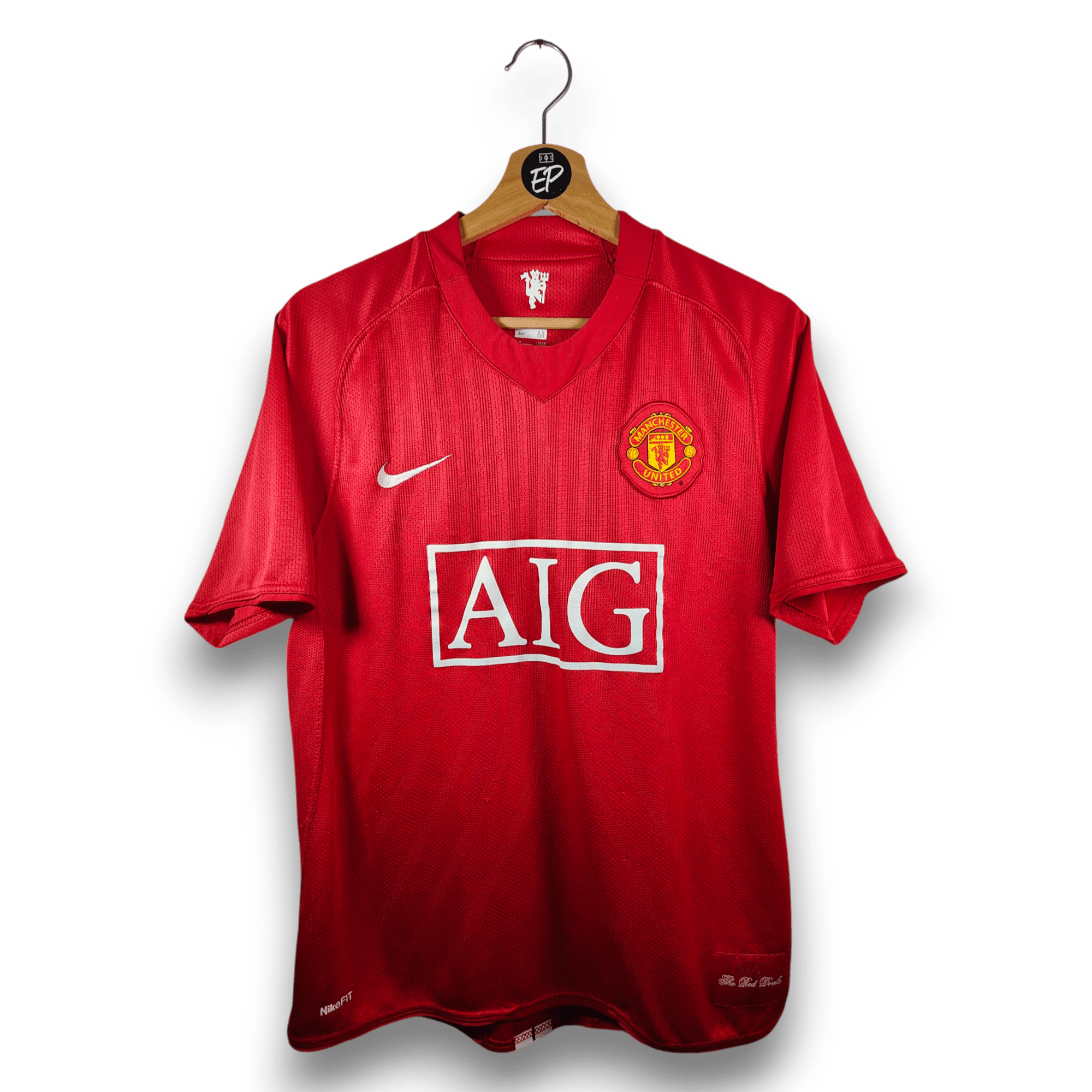 2007 - 09 Manchester United Home Shirt Ronaldo 7 (M) - Eternal Pitch