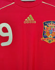 2007 - 09 Spain Home Shirt Torres 9 - 8.5/10 - (M) - Eternal Pitch