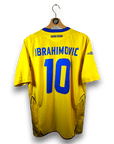 2007 - 09 Sweden Home Shirt Ibrahimovic 10 - 9/10 - (M) - Eternal Pitch