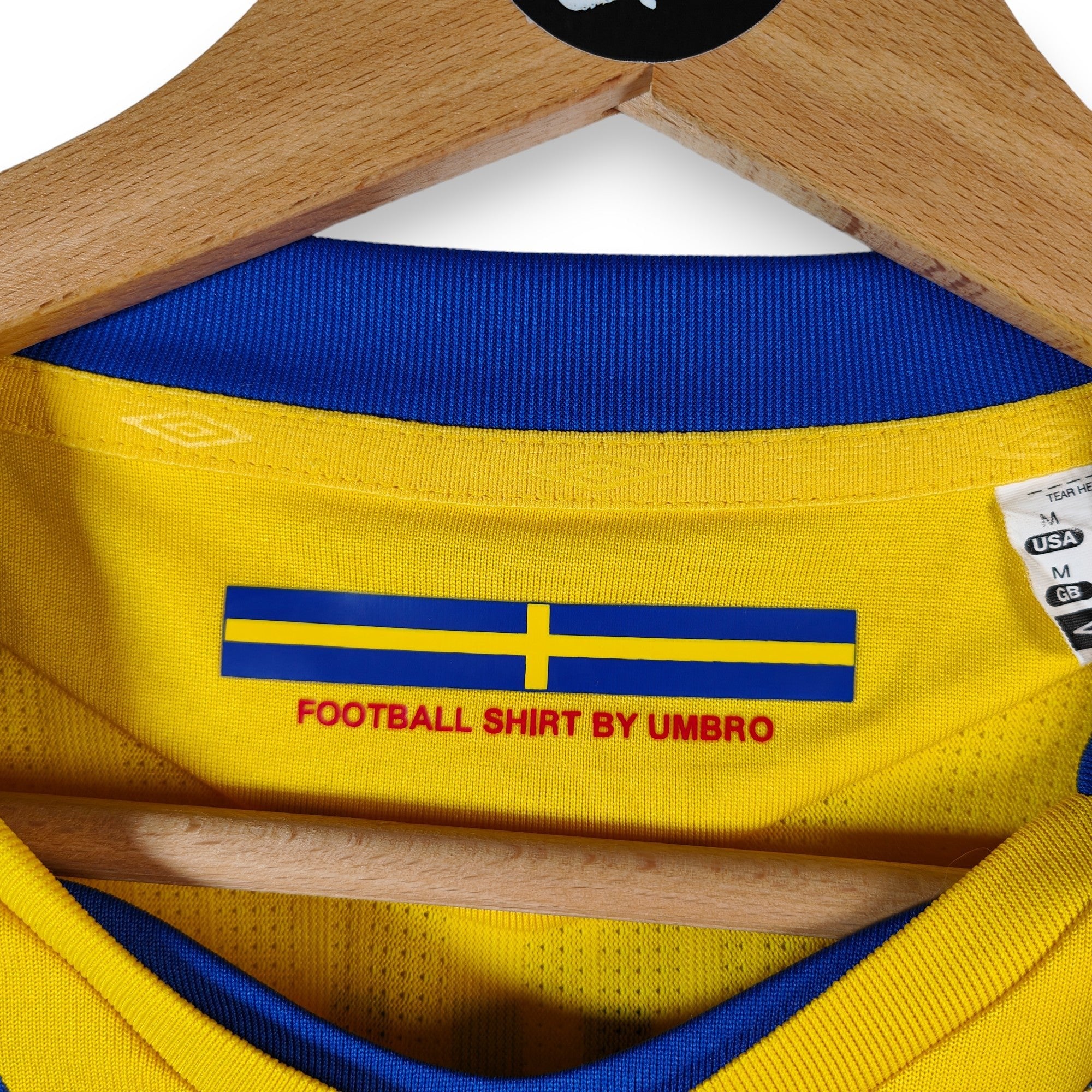 2007 - 09 Sweden Home Shirt Ibrahimovic 10 (M) - Eternal Pitch