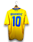 2007 - 09 Sweden Home Shirt Ibrahimovic 10 (M) - Eternal Pitch