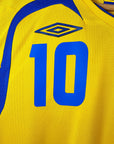 2007 - 09 Sweden Home Shirt Ibrahimovic 10 (M) - Eternal Pitch