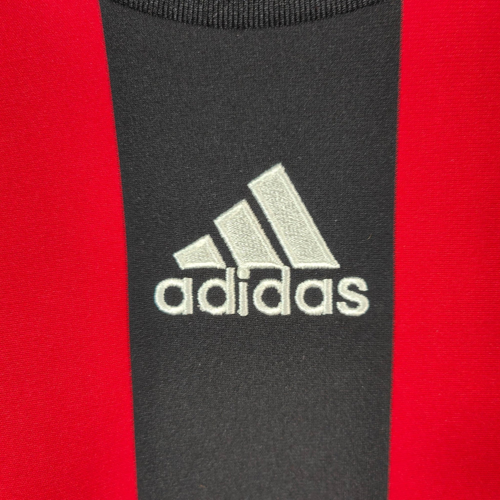 2008 - 09 AC Milan Home Shirt Ronaldinho 80 - 9.5/10 - (M) - Eternal Pitch