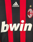 2008 - 09 AC Milan Home Shirt Ronaldinho 80 - 9.5/10 - (M) - Eternal Pitch