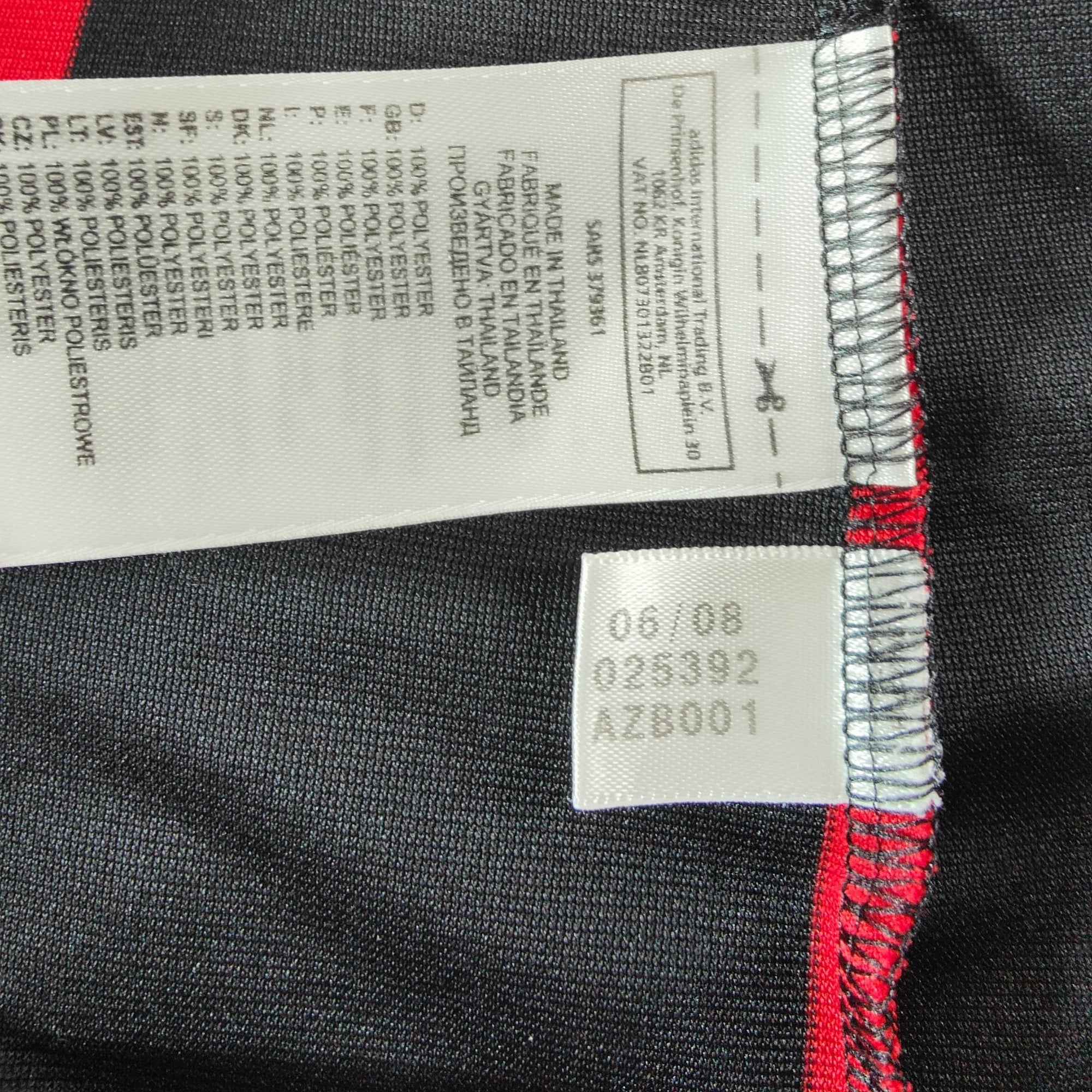 2008 - 09 AC Milan Home Shirt Ronaldinho 80 - 9.5/10 - (M) - Eternal Pitch