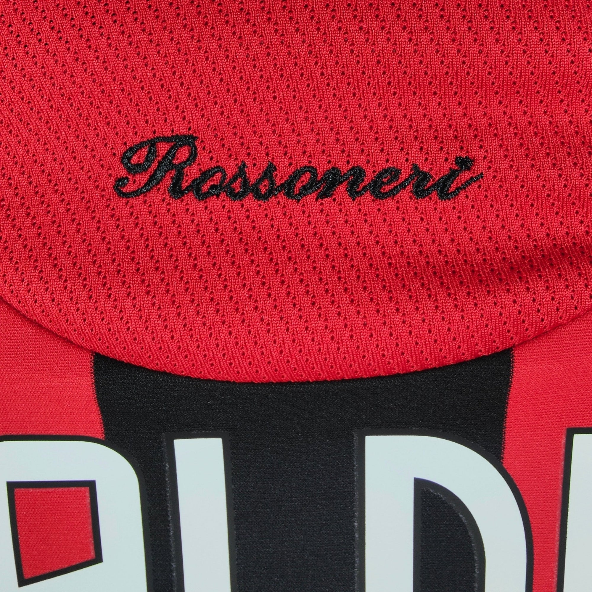 2008 - 09 AC Milan Home Shirt Ronaldinho LS 80 - 9/10 - (XL) - Eternal Pitch
